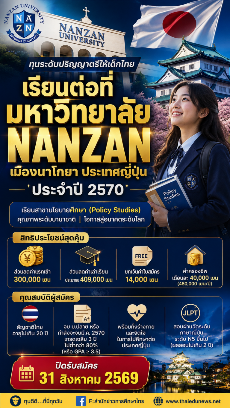 nanzan scholarship2027